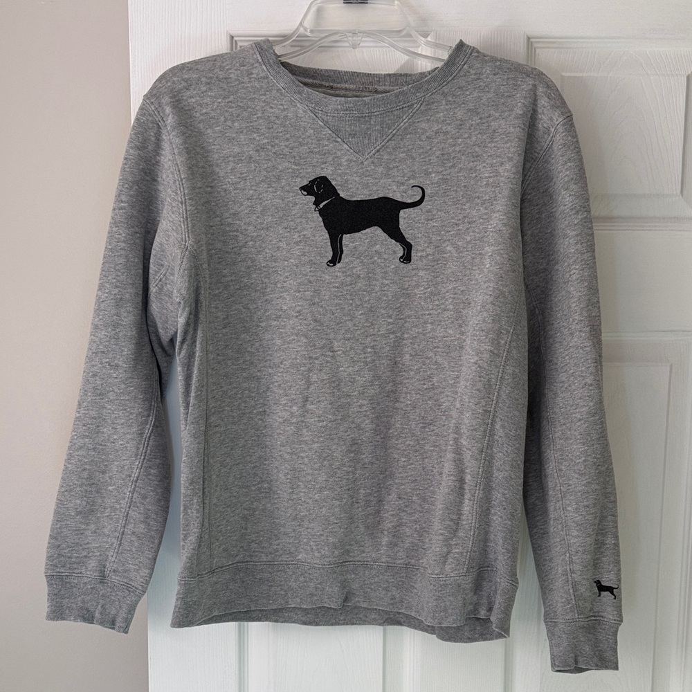 The Black Dog Kid’s Large Gray Crewneck Sweatshirt